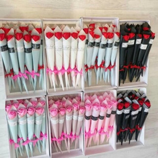  sỉ 10 bó hoa ốc quế 1 bông bó hoa sáp thơm. sỉ 4x nt shop 