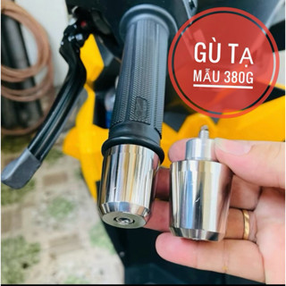 Gù tay lái inox 304 kiểu SH - Gù tạ chống rung xe máy nguyên khối ( 1 Cặp )