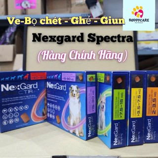 [ Lẻ 1 Viên ] NEXGARD SPECTRA - Diệt Ve,Bọ Chét,Ghẻ Chó ,Tẩy Giun Tròn & Phòng Giun Tim