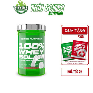 100% Whey Isolate 700g | Whey protein isolate Sữa tăng cơ, Sữa Tập Gym hấp thụ nhanh chính hãng Scitec Nutrition