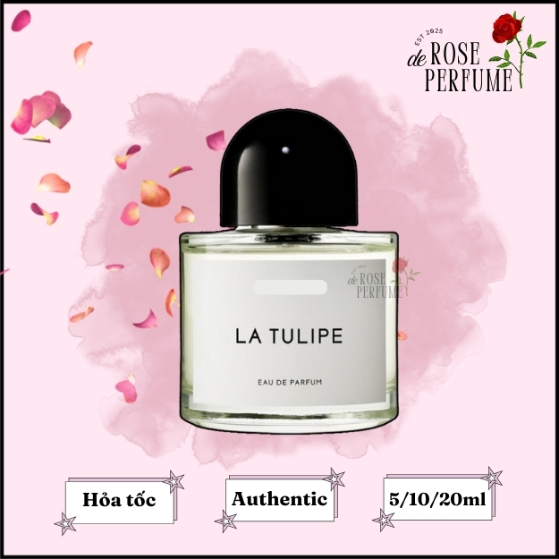 Nước Hoa Nữ Byredo La Tulipe 5ml/10ml - 𝘙𝘰𝘴𝘦𝘥𝘦𝘱𝘦𝘳𝘧𝘶𝘮𝘦𝘦