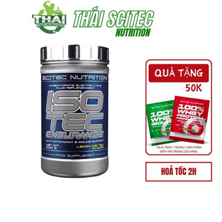 ISOTEC 1kg bổ sung năng lượng, điện giải và vitamin, dùng trong gym, điền kinh, bóng đá, đạp xe,...- Chính hãng Scitec