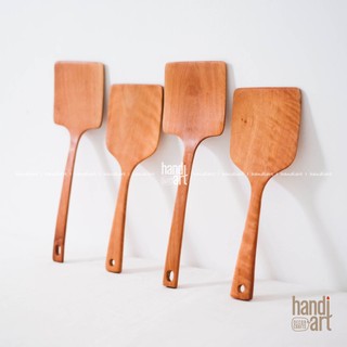 Sạn xào - xẻng gỗ