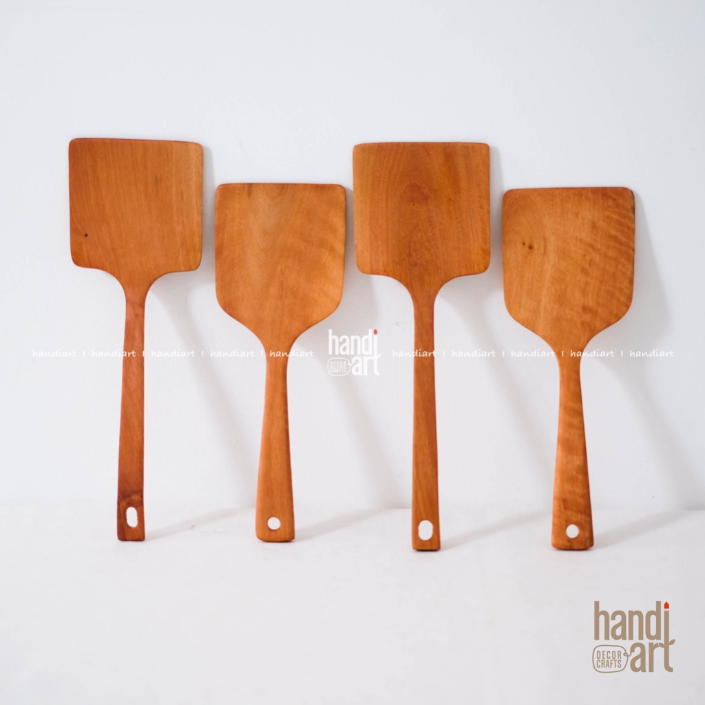 Sạn xào - xẻng gỗ