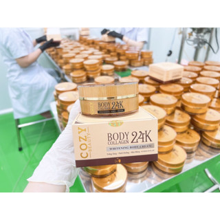 BODY CỐT COLLAGEN 24K KÍCH TRẮNG DA CAO CẤP ( Tặng kèm 1sét tắm trắng & 1 Gói tẩy da chết )