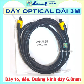 Cáp Optical dài 1.5M 3M Jstar cao cấp (Dây Cáp quang Optical, Dây Optical, Digital Optical Audio Cable Toslink)