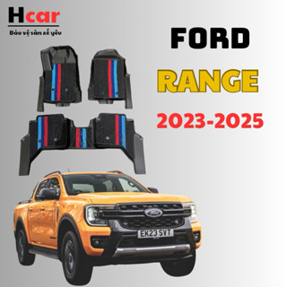 [HCar] Thảm lót sàn xe ô tô Ford Ranger 2023-2025 | TPV đúc tràn viền, không mùi, chống nước