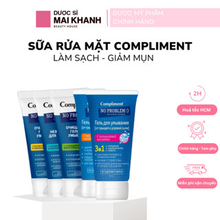 Sữa Rửa Mặt Compliment No Problem Giản Mụn 200ml