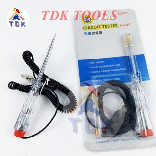 Bút thử điện ô tô DC 6V 12V 24V C-Mart S0011, dụng cụ kiểm tra chuẩn đoán mạch xe hơi