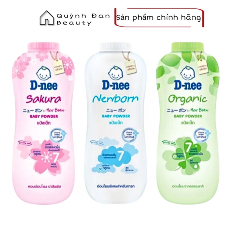 Phấn Rôm, Phấn Thơm Dnee Thái Lan 350g cho bé