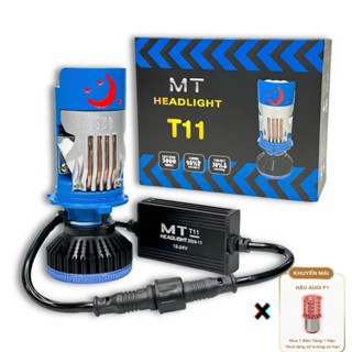  Bóng Led Pha Bi Cầu Mini T11 Mắt Ếch Laser 80w 2025 Chính Hãng Siêu Sáng Chân H4 Bảo Hành 12 Tháng   Giá 1 Đèn   