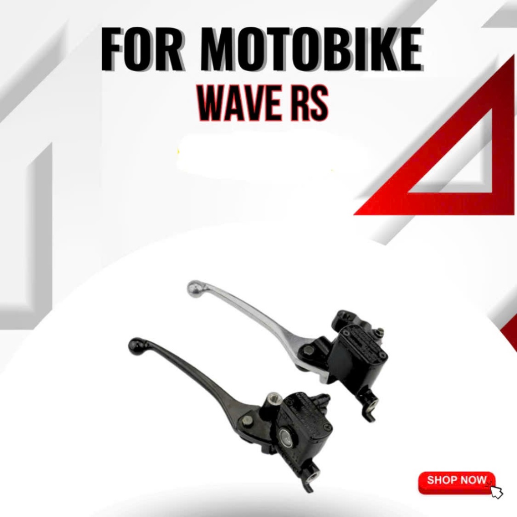 Cụm tay thắng dầu Wave Rs 100 110 Wave A , Cùm phanh dầu trên xe Wave 100 loại 1