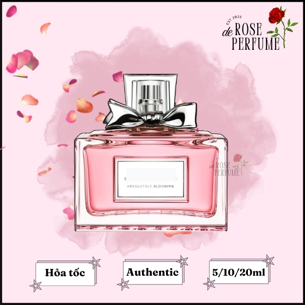 Nước hoa 𝐌𝐢𝐬𝐬 𝐃.𝐈.𝐎.𝐑 Absolutely Blooming 5ml/10ml - 𝘙𝘰𝘴𝘦𝘥𝘦𝘱𝘦𝘳𝘧𝘶𝘮𝘦𝘦
