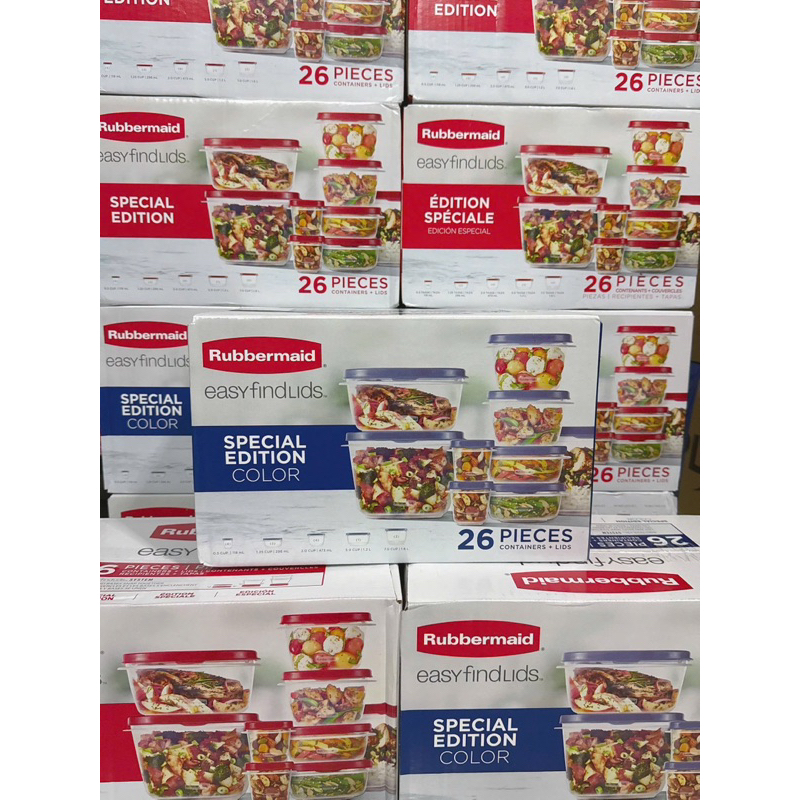 Bộ 13 Hộp Đựng Thực Phẩm Rubbermaid -Hàng Mỹ