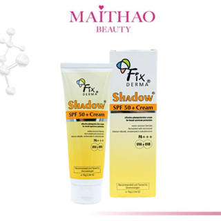 Kem chống nắng Fixderma Shadow SPF 50+ Cream 75g (Date 07/2026)