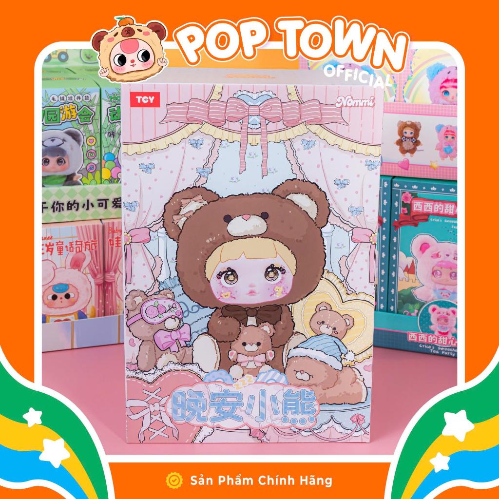 [HỎA TỐC] - NOMMI 400% GOOD NIGHT BEAR - NGỦ NGON - Blindbox, quà tặng, figure, gấu bông, đồ chơi PO