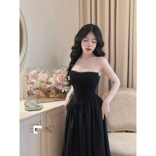 Váy Cúp Ren Phối kèm Tag