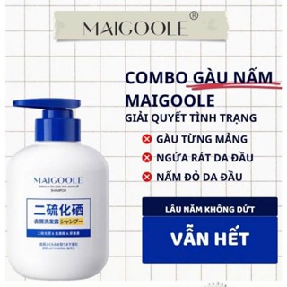 Dầu gội Maigoole giảm nấm ngứa da đầu, dầu gội dược liệu nấm da đầu, giảm ngứa