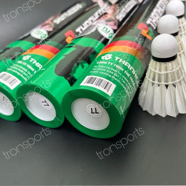  Quả cầu lông Thành Công 77 chính hãng  ống 12 quả  