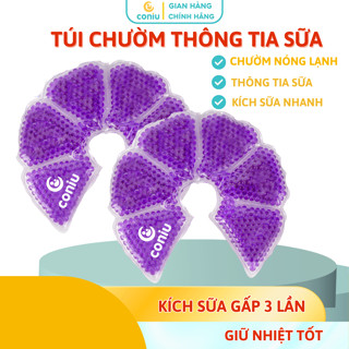 Túi Chườm Ngực Coniu, Chườm Nóng Lạnh Giúp Mẹ Thông Tắc Tia Sữa, Kích Sữa, Giảm Đau Ti Hiệu Quả, Hộp 2 Túi