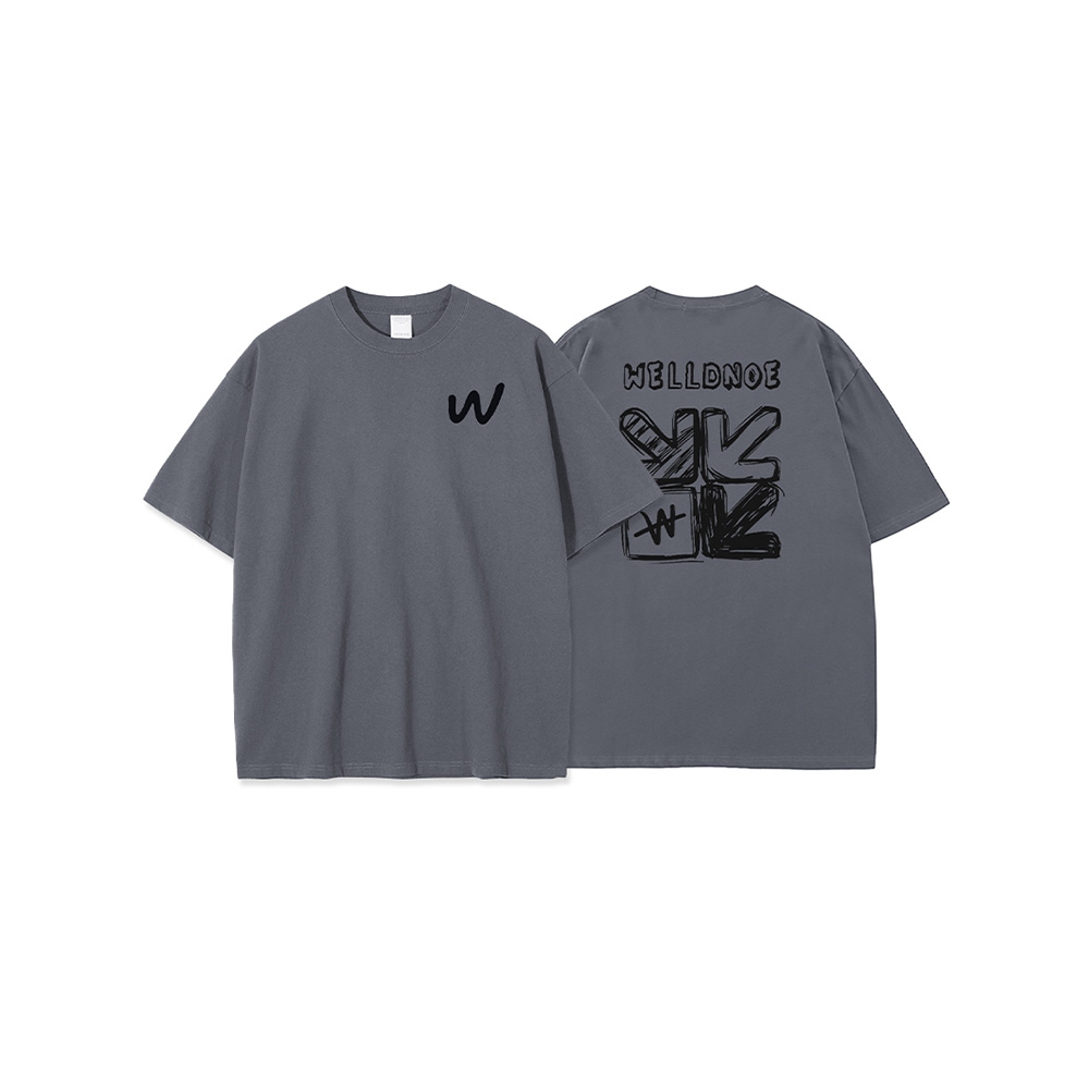 Áo thun Unisex Roolieb Cotton form rộng Welldf form rộng SSR019 | BigBuy360 - bigbuy360.vn