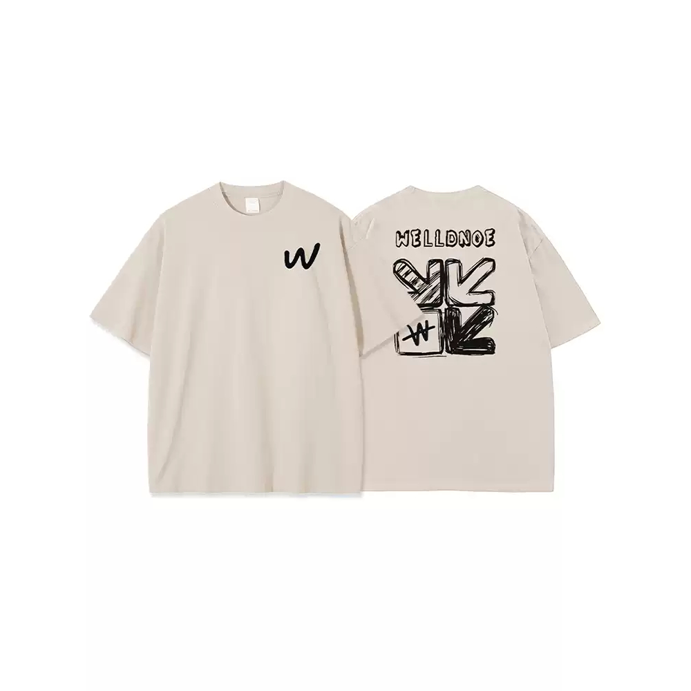 Áo thun Unisex Roolieb Cotton form rộng Welldf form rộng SSR019 | BigBuy360 - bigbuy360.vn
