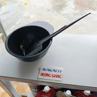 Lược chải hai đầu, lược chải tóc nhuộm,bát nhuộm tóc, bộ bát chổi nhuộm tóc