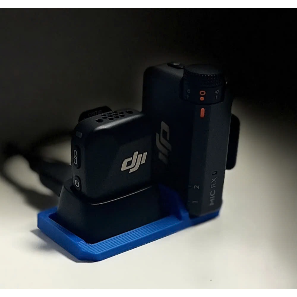 Dock đựng Mic DJI Mini - Dock cố định Mic Mini - Dock dựng gắn sạc cho DJI Mic Mini - In3D