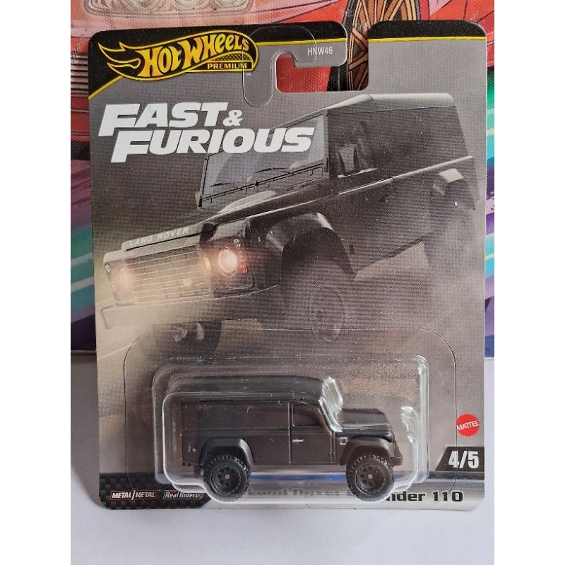 2025 HOT WHEELS PREMIUM LAND ROVER DEFENDER 110 FAST AND FURIOUS