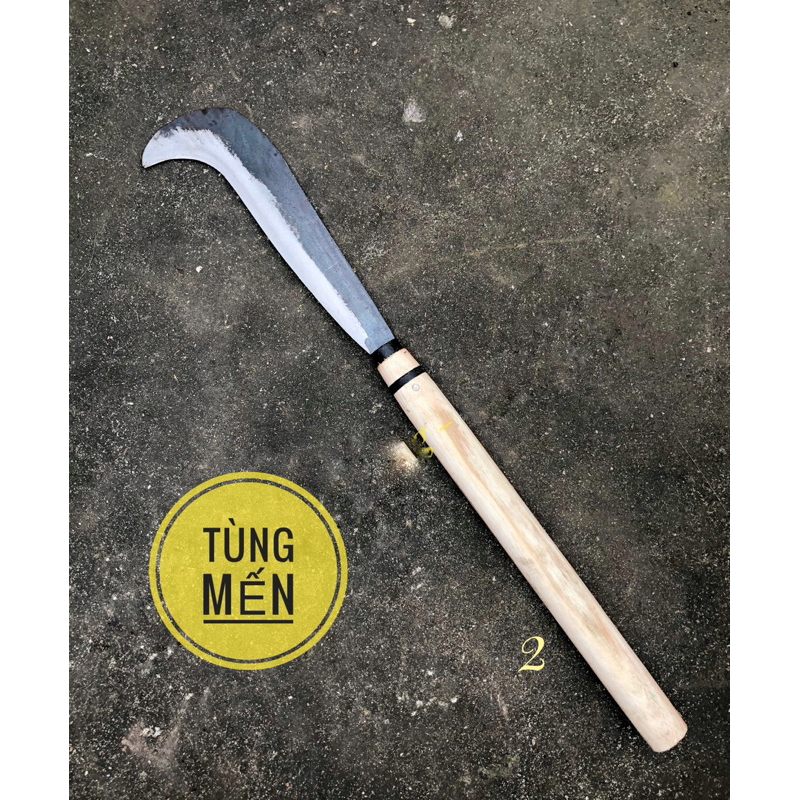 Dao chặt cây phát cỏ cán gỗ