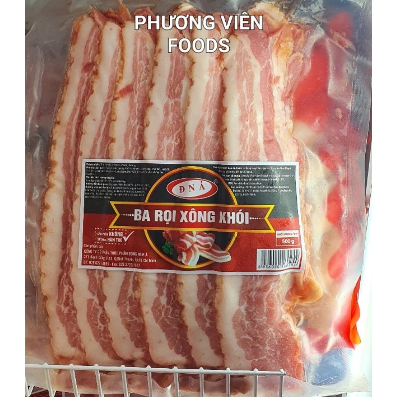 1kg bacon - ba chỉ heo xông khói ĐNA [giao hỏa tốc HCM]