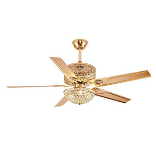 [GIÁ SỐC ] Quạt Trần Đèn Pha Lê Trang Trí Nội Thất Tặng hàng chính hãng có bảo hành