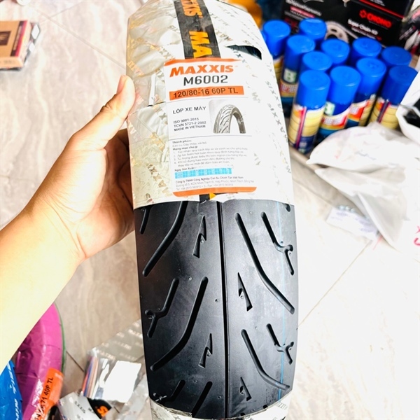 120/80-16 Lốp sau Sh 125 / 150 M6002 TL Maxxis