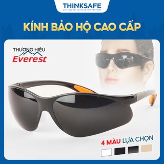Mắt kính bảo hộ Everest EV201- EV204 nhiều màu sắc, chống bụi, chống tia UV, chống mờ sương Kính chống bụi đi đường