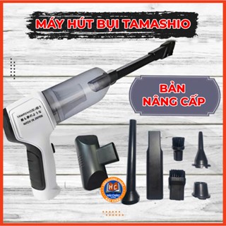 Máy hút bụi  Tamashio 3 in 1 hút, bơm, thổi mini cầm tay  lực hút 9000PA siêu mạnh sạc pin tiện dụng