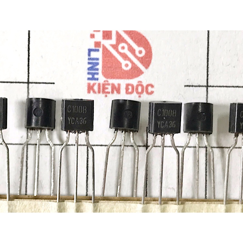 (Combo 10 chiếc) KSC1008 C1008 Transistor NPN 80V/0.7A 0.8W TO-92 (Nhập khẩu xịn)