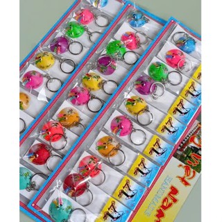 Bộ Vỉ 10 móc khóa lưu niệm  hình nón lá Việt Nam, quà tặng chất lượng, giá rẻ và ý nghĩa