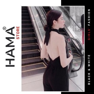 Jum dài đắp chéo hở lưng HAMA STORE H43 - Nơ nằm phía sau cổ