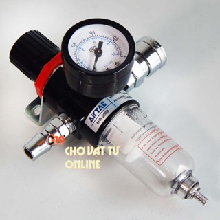  Lọc nước khí nén lọc ẩm trong khí nén AFR2000 có van điều chỉnh áp suất kèm đồng hồ 