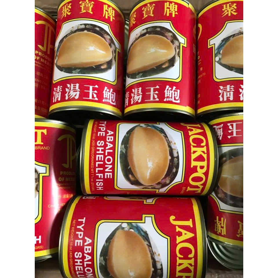 Bào Ngư Lon Hong Kong 3 con (425gr)