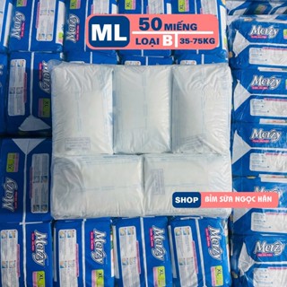 Combo 50 miếng Tã dán Merzy ML10 XL10 siêu thấm #merzy #bỉm merzy #tã merzy #tã già Merzy #bỉm trần merzy #tã già