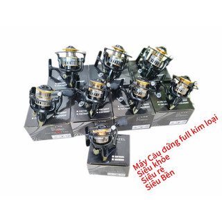  Máy Đứng Câu Cá Cao Cấp HE- FULL Kim Loại- Tốc Độ 5:2:1 - Tải Cá Lên Đến 10kg - Siêu Khoẻ- Sai 1000 đến 7000 