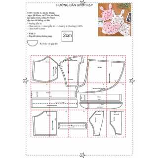 Rập giấy mã 1508 - bộ mặc nhà
