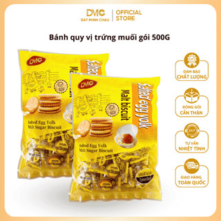 Bánh Quy Trứng Muối DMC Thơm Bùi Hấp Dẫn Gói Siêu Nhiều