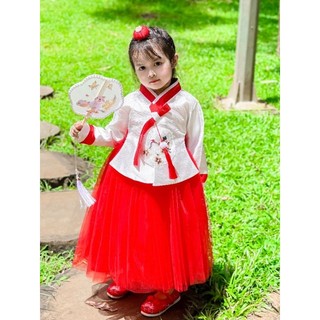 váy hanbok xinh cho bé