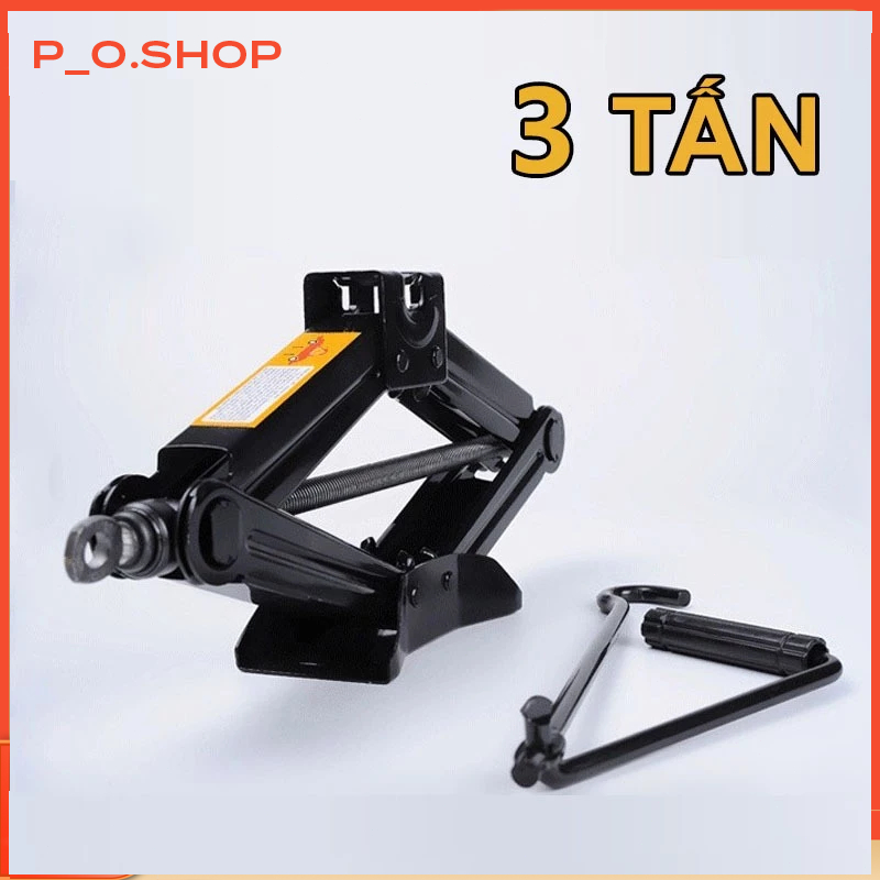 【🔥Rẻ】Bộ Kích Gầm Ô Tô, Kích Thay Lốp Cho Xe Hơi Có Đòn Bẩy Nâng Gầm Dễ Dàng Trọng Tải 3 Tấn