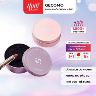 Hộp Vệ sinh cọ Gecomo phủi Cọ Khô, Giặt Cọ, lau cọ nhỏ gọn, tiện lợi