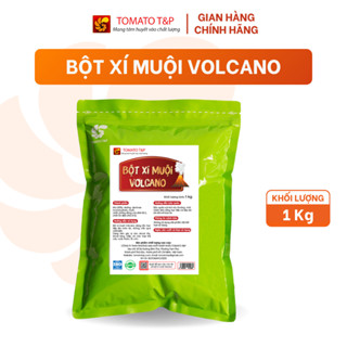Bột Xí Muội Volcano dùng để lắc khoai lang, chấm trái cây, pha chế trà dâu - Gói 1Kg - Tomato T&P