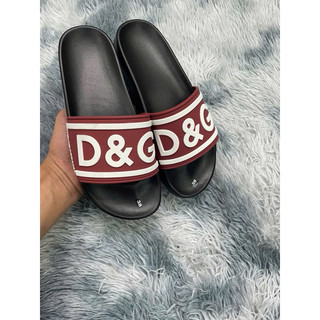  dép nam nữ quai ngang chữ nổi cực sang hot trend 