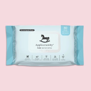[Applecrumby]- Khăn giấy ướt cao cấp Applecrumby cho bé loại 80 tờ